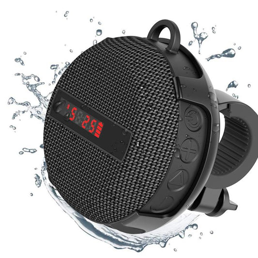 Wireless Bluetooth Speaker for Motorcycle  5.0 IP65 Portable Bicycle Speaker With Loud Sound Waterproof Outdoor Speaker