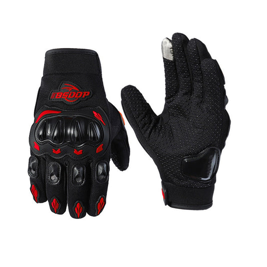 Summer Motorcycle Gloves Breathable Full Finger Guantes Luvas Outdoor Sports Protection Waterproof Racing Riding Accessories